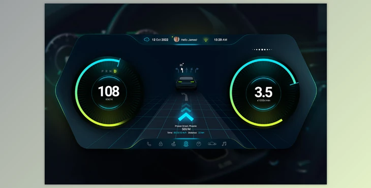 Pixflow - Download Smart Car HUD V.1