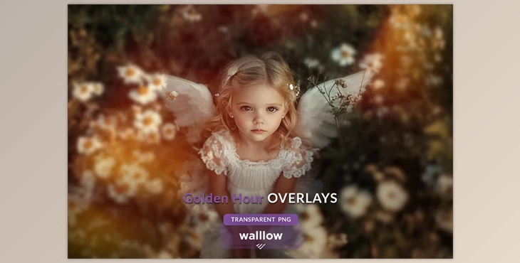 Download Soft subtle golden sunlight overlays (Creative Market 290737076)