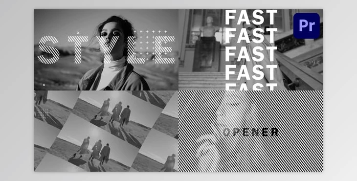 Download Stylish Opener for Premiere Pro (Videohive 58621069)