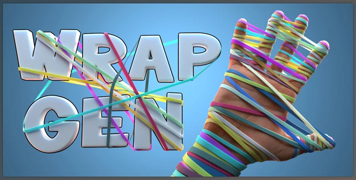 Blender - Download Wrap Gen - Generate Fully Customisable/Procedural Wraps