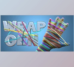 Blender - Download Wrap Gen - Generate Fully Customisable/Procedural Wraps