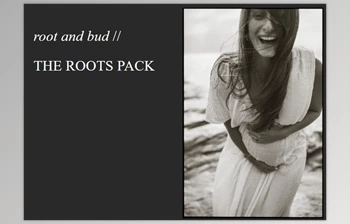 Root and bud - Download THE ROOTS <span class='badge badge-warning'>PACK</span>