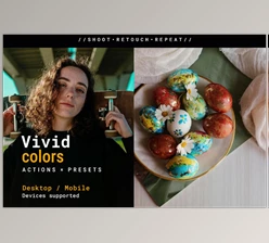 Download Vivid Colors - Actions and Presets (Creative Market 291389532)