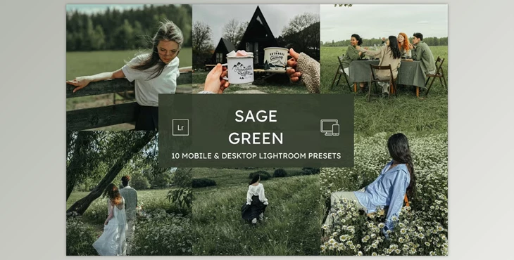 Download 10 Sage Green Lightroom Presets (Creative Market 287911440)