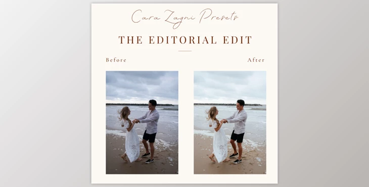 Cara Zagni - Download Editorial Lightroom Presets