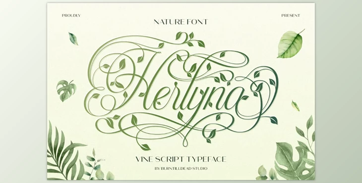 Download Herlyna Script Font (Creative Market 291624414)
