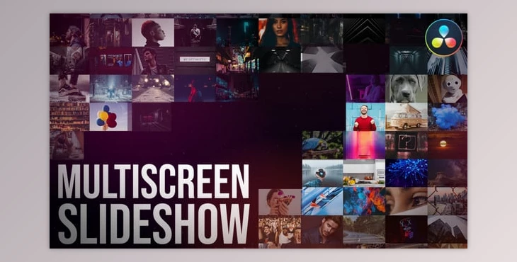 Download Multiscreen Slideshow for DaVinci Resolve (Videohive 58690080)