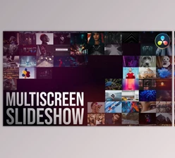 Download Multiscreen Slideshow for DaVinci Resolve (Videohive 58690080)