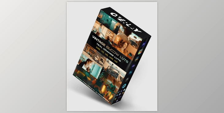 OverlayFX - Download Vintage Glow - Teal Orange LUTs Collections