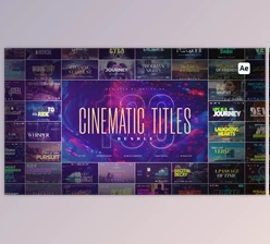 Download 100 Cinematic Titles Bundle (Videohive 58905114) - AE Project