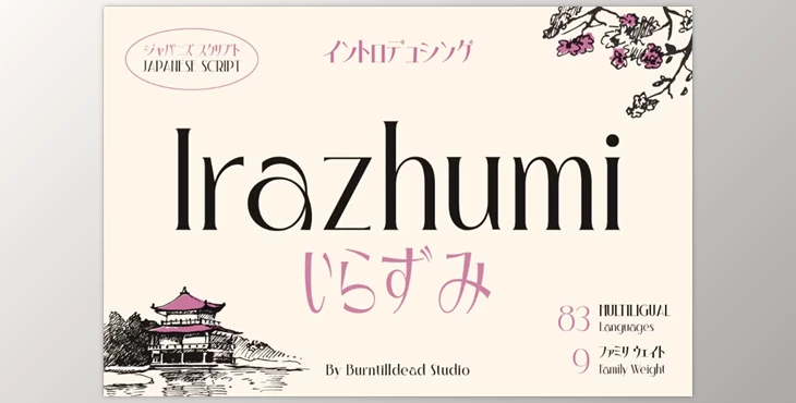 Download Irazhumi Japanese Scripts (Creative Market 291628107)