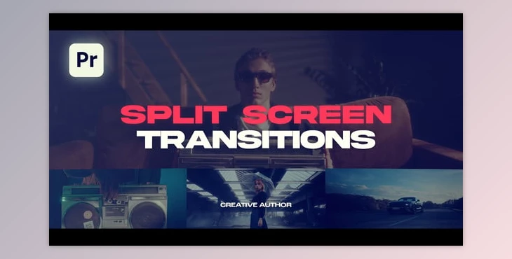 Download Split Screen Transitions (Videohive 58818749) - PR Project