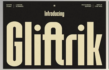Download Gliftrik - Condensed <span class='badge badge-warning'>San</span> Serif (Creative Market 291605732)