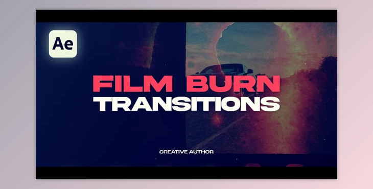 Download Film Burn Transitions (Videohive 58848431) - AE Project