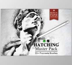 Gumroad - Download Hatching Procreate Brushes