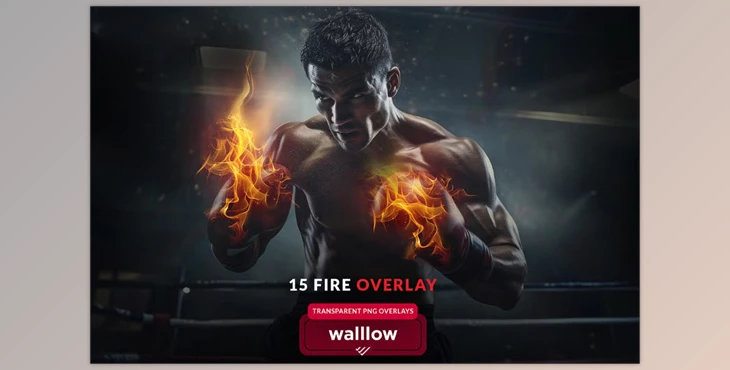 Download Fire flame png transparent overlays (Creative Market 279001475)