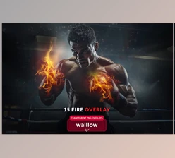 Download Fire flame png transparent overlays (Creative Market 279001475)
