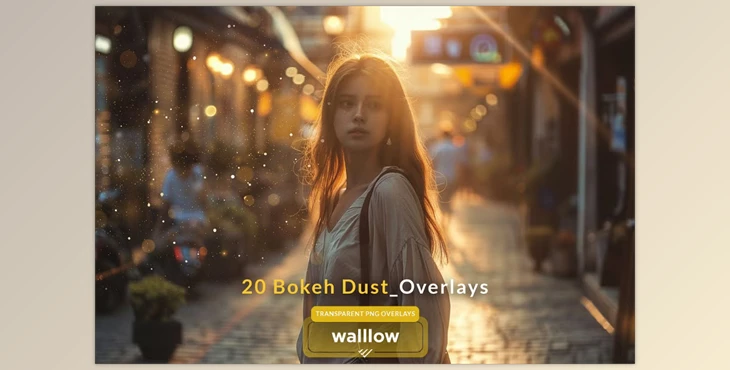 Download Bokeh dust Transparent PNG overlays (Creative Market 259616749)