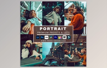 Presetsroom - Download Portrait <span class='badge badge-warning'>Lightroom</span> Presets & Luts