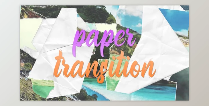 Download Paper Transition (Videohive 58872467) - AE Project