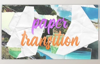 Download <span class='badge badge-warning'>Paper</span> Transition (Videohive 58872467) - AE Project