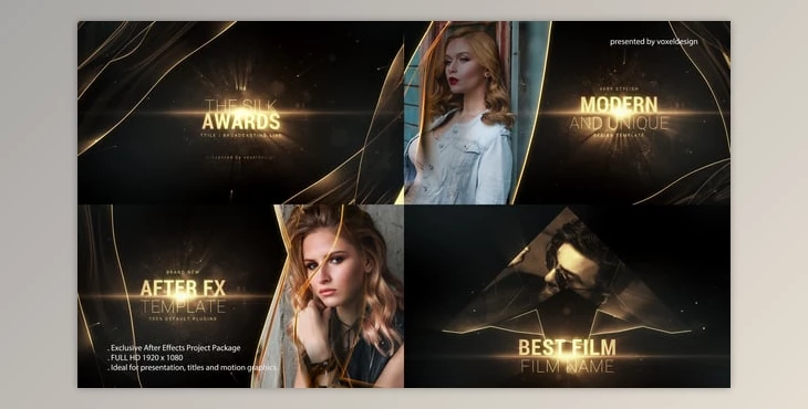 Download Silk Awards Cinematic Titles (Videohive 57697004) - AE Project