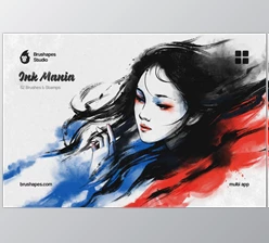 Brushapes - Download Ink Mania Multi App Brushes