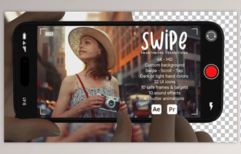 Download Smartphone Swipe Transitions | AE & Premiere Pro Template (<span class='badge badge-warning'>Videohive</span> 58978427) - AE <span class='badge badge-warning'>Project</span>