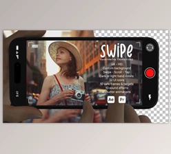 Download Smartphone Swipe Transitions | AE & Premiere Pro Template (Videohive 58978427) - AE Project