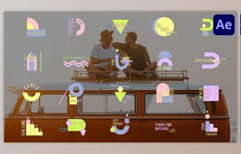 Download Unique Geometry Colorful <span class='badge badge-warning'>Titles</span> for After Effects (<span class='badge badge-warning'>Videohive</span> 44678498) - AE Project