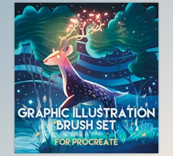 Gumroad - Download Graphic Illustration Brush Set for Procreate
