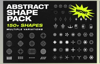 Gumroad - Download <span class='badge badge-warning'>Abstract</span> <span class='badge badge-warning'>Shape</span> Pack | 150+ Icons