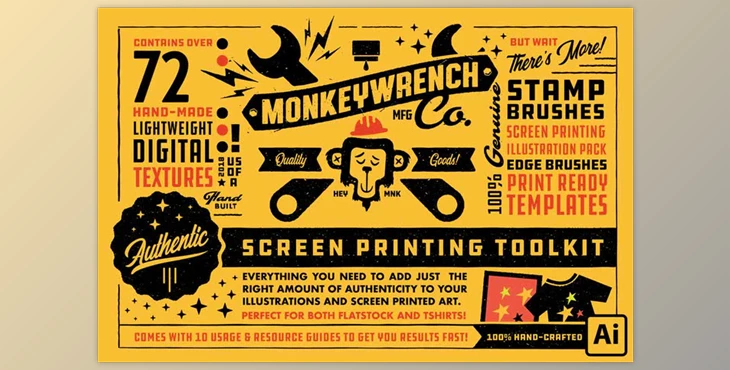 RetroSupply - Download Authentic Screen Printers Toolkit