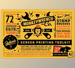 RetroSupply - Download Authentic Screen Printers Toolkit