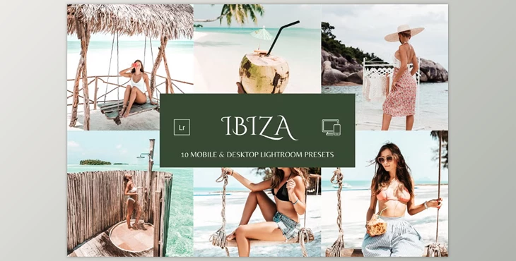 Download MePresets - Ibiza Summer Lightroom Presets (Creative Market 130913226)