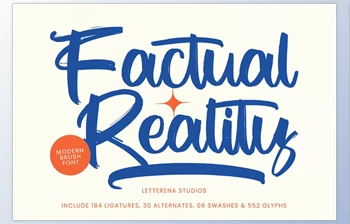 Download Factual Reality Modern Brush <span class='badge badge-warning'>Font</span> (Creative Market 291649175)