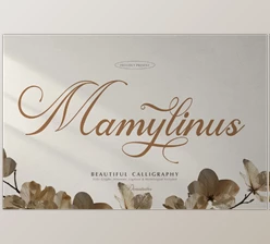 Download Mamylinus | Beautiful Calligraphy (Creative Market 291430974)