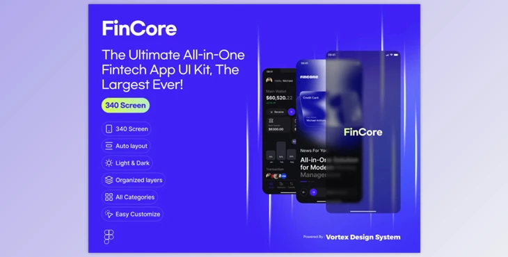 UI8 - Download FinCore - Finance & Banking UI Kit