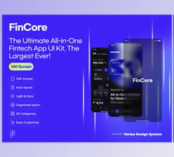 UI8 - Download FinCore - Finance & Banking UI Kit