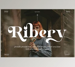 Download Ribery || Unique Serif Font (Creative Market 291569318)