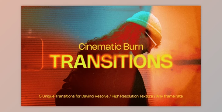 Download Cinematic Burn Transitions | DR (Videohive 59065045)