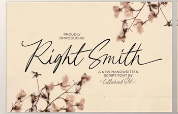 Download Right Smith Wedding <span class='badge badge-warning'>Script</span> (Creative Market 291609423)