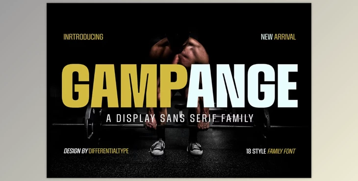 Download Gampange Modern Sans Family (Creative Market 291661386)