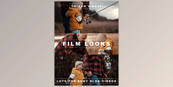Thiago Vibesp - Download Creative Film Looks Slog LUTs Pack