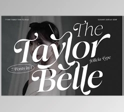 Download The Taylor Belle Elegant Feminine Font (Creative Market 291668764)