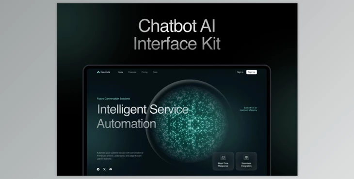 UI8 - Download Neurovia - Chatbot AI Website