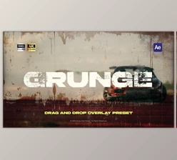 Download Grunge Overlay (Videohive 59087212) - AE Project