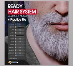 Gumroad - Download Blender Ready Hair System