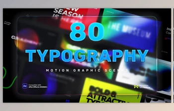 Download 80 <span class='badge badge-warning'>Typography</span> <span class='badge badge-warning'>Scenes</span> | After Effects (<span class='badge badge-warning'>Videohive</span> 59083459)