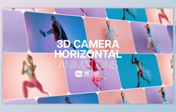 Download <span class='badge badge-warning'>3D</span> Camera Horizontal Animations (Videohive 59134102) - AE Project